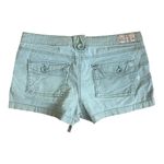 Paris Blues Vintage Y2k Green Low-Rise Short Cargo Utility Shorts Photo 4