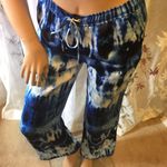 Michael Kors MK Lounge Pant Suit Set | Casual Blue Size XS Photo 3