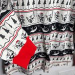Disney Women’s The Nightmare Before Christmas Fair Isle Pajama Top W1983 Sz L Red Size L Photo 3