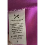 Everly  Womens‎ Large Dress Purple Magenta High Neckline Photo 3
