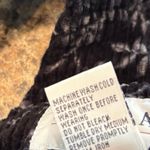 Real Comfort Black And Gray Floral Corduroy Jumper Style Midi‎ Dress Size 8 Photo 7