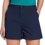 Lady Hagen Traditional 5” Inseam Seersucker Golf Shorts Dark Navy Blue Sz 4 NWT Photo 1
