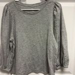 a.n.a  Heather Gray Long Sleeve Women's Tee Size S Photo 0