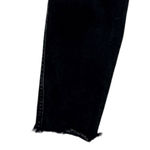 Madewell  Jeans Women 2 25" Black 10" High Rise Skinny Leg Button Fly Grunge Punk Photo 4