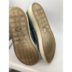 Bussola Size 41 Women's Blue Leather High Top Lace Up Side Zip Sneakers US 10 Photo 7