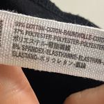 Free People Intimately‎  V Neck Long Sleeve Top Black Medium Photo 6