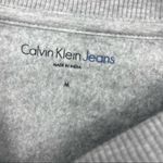 Calvin Klein  Spellout Cropped Sweatshirt SZ M Photo 2