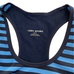 Tory Burch Tory Sport by Womens Size XS Blue Racerback Athletic Gym Tank Top Photo 3
