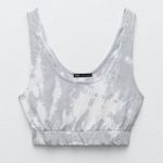 ZARA NWT  COLLECTION TIE DYE CROP TOP  SPORTY Photo 3