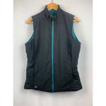 Adidas Women's Green & Black Reversible Zipper Puffer Vest Size M Photo 7