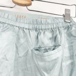 LUNYA Womens Washable Silk Luxury Sleepwear Pajama Lounge Sleep Shorts Size XS Blue Photo 4