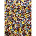 Molly Bracken  Floral Short Sleeve Blouse Sz Medium‎ Polyester Tiered Cottagecore Photo 8