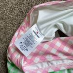 Lands End Draper James Womens Swim Skirt Skort Green Plaid NWT Size 4 Photo 2