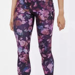 Athleta  Multicolor Bloom Floral Salutation Stash Pocket II Leggings Size XXS Photo 0