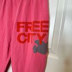 Free City Pink Dove Pull On Jogger Sweatpants Photo 2