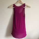 Madewell Plum Purple Pink Scoop Neck Lightweight Flowy Sleeveless Tank Top Photo 2