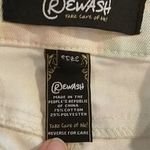 REWASH  floral jean leggings sz 3 (397) Photo 2