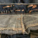 Seven7  Jeans Women's Distressed‎ Capri Jeans Dark Wash Size 4 Photo 3
