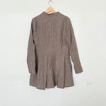 Rihoas Brown Button Pleated Mini Dress Size M Photo 9