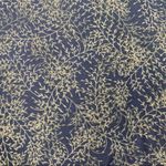 Sag Harbor Vintage Black & Green Leaf Pattern T-shirt Blouse Photo 2