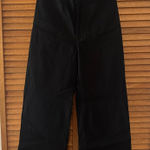 Maeve By Anthropologie The Colette Black Wide Leg Linen Pants Sz 25 NWT Photo 0