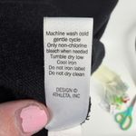 Athleta  Black Sleeveless Modal Criss Cross Dress Medium Soft Stretch Asym Hem Photo 9