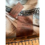 Calvin Klein Women XL Black Brown Animal Print Cowl Neck Tunic Top Photo 6