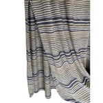 Max Studio Striped Maxi Skirt With Side Slit and Fold Over Waist Photo 2