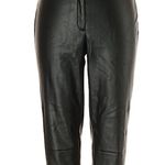 Liz Claiborne  Black Faux Leather Pants Photo 1