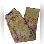 NYDJ Women's Sheri Slim Ankle Jeans Beach Garden Clementine Size 8P Photo 1