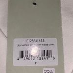 Pam & Gela Off White Cropped Hoodie Photo 3