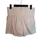 Gianni Bini Nwt GB Baby Pink High Waisted Lined Active Shorts Photo 0