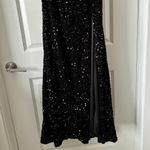 Black Sparkle Prom Dress Size 6 Photo 5