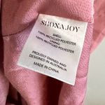 Shona joy  Sleeveless Bias Cowl Slip Dress in Rose Photo 9