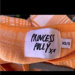 Princess Polly  orange halter knit dress xs/s Photo 2