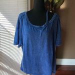 Free People  Blue Lagoon Shirt NWT Photo 1