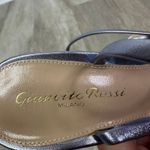 Gianvito Rossi  Lita Silver / Ice Blue Ankle Wrap Sandals Strappy Heels Size 36.5 Photo 3