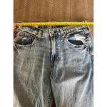 Gap Loose Mid Rise Straight Leg Denim Jeans in Light Indigo Women’s size 26/2P Photo 6