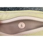 Lululemon ‎ Speed Up Mid-Rise Shorts 2.5" Sz 6 Black White Yellow Band Women's Photo 6