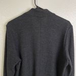 Eileen Fisher Womens Black Wool Jacket Lightweight 1 Button Sweater Knit Career Photo 6