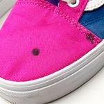 Vans  Old School Neon Multicolored Low Top Lace Up Canvas Sneakers, Size 8.5 Photo 10