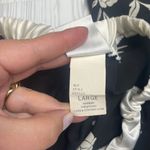 Natori Vintage  Sheer Floral Pull on Pants Large Photo 4