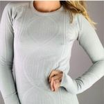 Lululemon athletica Light Gray Long Sleeve Top Photo 2