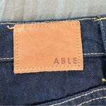 ABLE Denim Dark Wash Mini Skirt. Size 30. Size M Photo 6