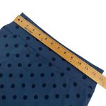 American Eagle Women's S|P Navy Black Polka Dot Pull On Stretch Mini Skirt Y2K Photo 3