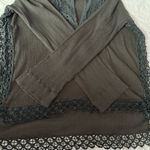 Lovestitch  Women’s The Eyelet Tunic    lightweight sheer blouse 100% cotton SZ M Photo 7