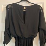 Emma & Michele Emma & Michelle Elegant Jumpsuit Womens 3/4 Sleeve Belted Wide Leg Size M Photo 3