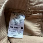 Carhartt Women's FR Canvas Golden Khaki Rugged Flex Relaxed Fit pant Size 8 Photo 7
