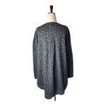 Z Supply  Shirt Women XS Gray‎ Black Leopard Weekender Tunic Top NWT Athleisure Photo 2