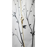 Gold tone Cross and chain Photo 5